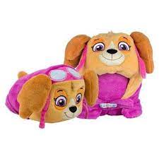 As Seen On Tv Comfy Critters Throw Blanket Paw Patrol Skye Pink Skye Paw Patrol Paw Patrol Plush Blanket
