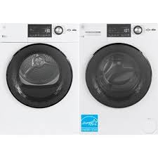 Maybe you would like to learn more about one of these? Ge Gfw148ssmwlp2 2 4 Cuft Front Load Washer With 4 3 Cuft Front Load Electric Dryer Brandsmart Usa
