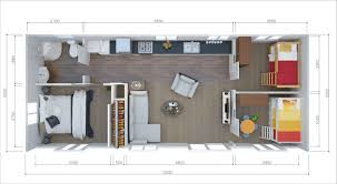 3 Bedroom Tiny House Design Plan One Floor Tiny House Design In 2020 Tiny House Design Tiny House Interior Design Modern Tiny House