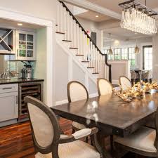 If youre not looking for a bar, but want to add seating to your dining room, a bar table and stool set is another great option. Dining Room Bar Houzz
