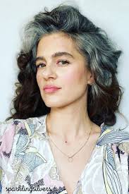 Young and Grey Whitney's Silver Hair Transition