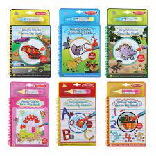 Best toddler toys for 2 3 4+ year old kids. Montessori Magic Water Drawing Book Baby Coloring Book Doodle With Magic Water Pen For Kids Educational Drawing Books Gift Toys Drawing Toys Aliexpress