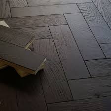 Of course, renovating on a budget means weighing the pros and cons of each flooring type and finding the one that sits at the intersection of affordability. Traditional 12 Black Walnut Engineered Oak Herringbone Parquet Flooring Ec17 Ebay