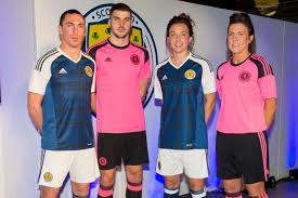 Customise home & away kits with official printing. Scotland Unveil New Tartan Home And Pink Away Kits For The 2018 World Cup Qualifying Campaign Daily Record