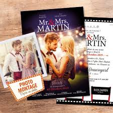 Mariage Affiche Cinema Amour Mariage Cinema Faire Part Mariage Mariage