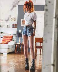 Love The Shorts Chic Winter Outfits Grunge Outfits Clothes