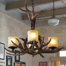 High End 4 Light Glass Shade Deer Antler Chandeliers Deer Antler Chandelier Antler Lights Antler Chandelier