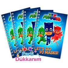 Pj Mask Parti Konsepti Panosundaki Pin