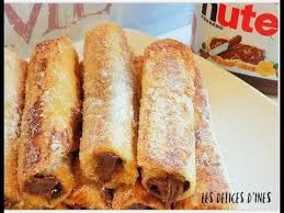 Roule Pain De Mie Nutella Youtube