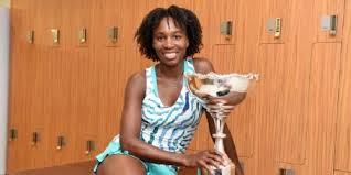 Venus williams is a famous athlete known for her triumph in women's tennis. Venus Williams Famousfix Com