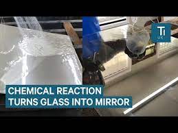 A Mirror Using Glass And Silver Nitrate