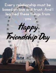 On this day, friends give gifts to each other and acknowledge the importance of friends in life. Importance History Essay And How To Celebrate Friendship Da In 2021 International Friendship Day Friendship Day Quotes Happy Friendship Day