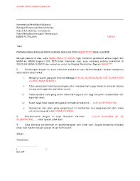 Contoh surat resmi dengan penjelasannya seperti pengertian surat resmi, fungsi dan format penulisan surat resmi. Doc Contoh Surat Rayuan Muhammad Farid Academia Edu