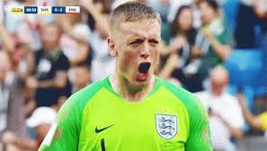 Jordan lee pickford (né logan; Jordan Pickford England Gif Jordanpickford England Worldcup Discover Share Gifs