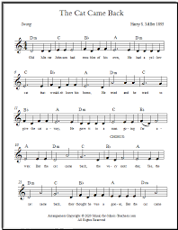 Best piano songs of 20. Beginner Piano Music For Kids Printable Free Sheet Music
