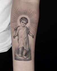 This is a classic symbol that dates back to the early days of christianity and serves. Baby Jesus Tattoo And Design By 434 Tattoo Studio Facebook