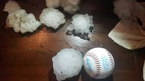 It's expected that insurance agents will be busy today. Hail Storm Hits Brazos Valley Hard
