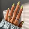 We have a lush range of green nail polish. 1