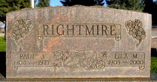 Paul James Rightmire (1904-1977)