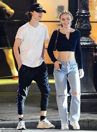 Check spelling or type a new query. Lily Rose Depp Reveals Her Toned Torso In Crop Top On Date Night With Boyfriend Timothee Chalamet Daily Mail Online