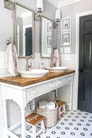 Touch device users, explore by touch or with swipe gestures. Whimsical Classic Kids Bathroom Makeover Open Vanity Table With Step Stools And Vessel Sinks Bath Kids Bathroom Makeover Girl Bathroom Decor Girl Bathrooms