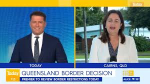 All arrivals to the northern territory (nt) must: Today Qld Border Decision Facebook