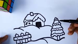 Feel free to explore, study and enjoy paintings with paintingvalley.com. How To Draw Winter Season With Easy Youtube