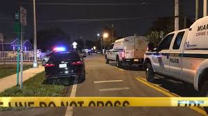 Shoot fully automatic machine guns. 1 Killed 3 Wounded In Miami Shooting Police Miami Herald