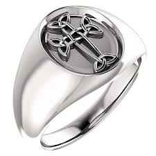 5 out of 5 stars (8) total ratings 8, $179.99 new. Men S Celtic Cross Ring In 14k White Gold