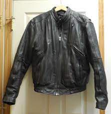 Guide Gear Men S Thinsulate Black Leather Coat Size Xl With Removable Liner Black Leather Coat Leather Coat Black Leather