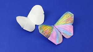 Von einer schachtel bis zum schmetterling ist alles dabei! Origami Schmetterling Aus Papier Falten Flora Shop Eu