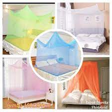 Selain detail modelnya, simak juga ya pilihan bahannya! Kelambu Tidur Gantung Kotak 180x200cm Kelambu Tidur Polos Kelambu Murah Kelambu Segi Empat Kelambu Trililin Kelambu Ranjang Lazada Indonesia