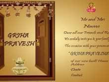 Check spelling or type a new query. Invitation Card Format For Griha Pravesh Cards Design Templates