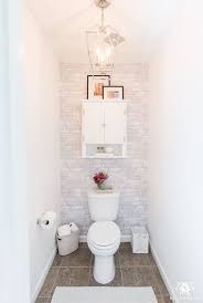 Custom sink table also allows to explore your ability in diy projects. Toilet Room Makeover Reveal And Clever Bathroom Storage In The Water Closet Small Space Bathroom De Toilet Room Decor Small Bathroom Remodel Small Toilet Room