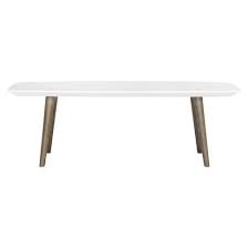 Josiah Coffee Table White Brown Safavieh Coffee Table Mid Century Coffee Table Modern Coffee Tables