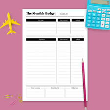 Maybe you would like to learn more about one of these? Budget Planner Templates Download Printable Pdf