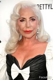 Lady gaga, born stefani joanne angelina germanotta, is an american songwriter, singer, actress, philanthropist, dancer and fashion designer. Lady Gaga Faceapp Age Filter Know Your Meme