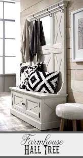 Rustic Farmhouse Hall Tree Affiliate Home Decor Room Ideas Diy Home Decor Bedroom Furniture Home