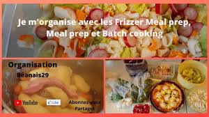 J Organise Mes Repas Avec Le Meal Prep Frezzer Meal Prep Ou Batch Cooki En 2020 Repas Cuisine Rapide Alimentation
