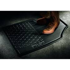 Honda Pilot Genuine Factory Oem 08p13 Sza 110 All Season Black Floor Mats 2009 2012 Complete Set Includes All Honda Pilot Honda Accessories 2010 Honda Pilot