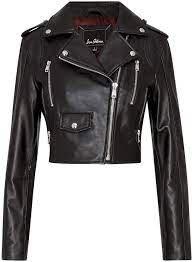 Sam Edelman Crop Leather Moto Jacket Cropped Leather Jacket Cropped Biker Jacket Leather Moto Jacket
