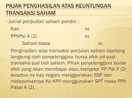 Jurnal pembelian, untuk mencatat pembelian kredit, pembelian tunai merupakan bagian dari jurnal kas. Akuntansi Pajak Investasi Jangka Pendek Ppt Download
