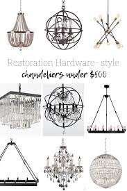 The company sells its merchandise through its. Want The Restoration Hardware Look Without The Rh Cost Her Restoration Hardware Style Restoration Hardware Chandelier Crystal Restoration Hardware Dining Room