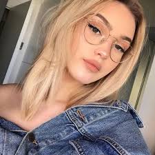 Fashion Glasses Frame Classic Round Women S Metal Frame Optical Glasses Transparent Computer Oval Eyeglas In 2020 Fashion Glasses Frames Glasses Fashion Glasses Frames