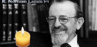 R. Norman Lamm z”l