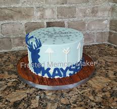 Oh Deer Baby Shower Cake Deer Baby Shower Cake Deer Baby Shower Boy Baby Shower Cakes For Boys