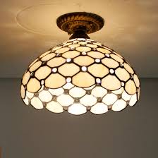Both its sleek rich decorated curved base and a beautiful shade are handmade of. China Small Tiffany Style Surface Mounted Kitchen Dining Room Ceiling Lamp Wh Ta 06 China Ceiling Lighting Tiffany Lamp