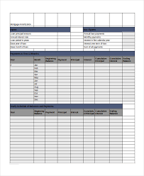 Loan Amortization Schedule 7 Free Excel Pdf Documents