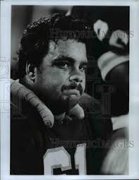 Press Photo Tired football player-Brad Budde