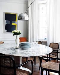 36 In Round Saarinen Dining Tables From Knoll Dining Table Marble Tulip Dining Table Apartment Dining Room